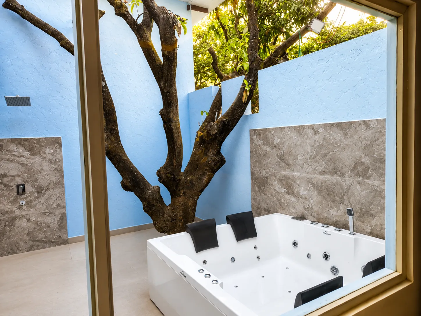 Mango Tree Cottage with Jacuzzi (12).webp - Bel-La Monde Riverside Jim Corbett